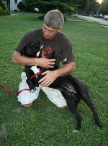 Tux and KC back home